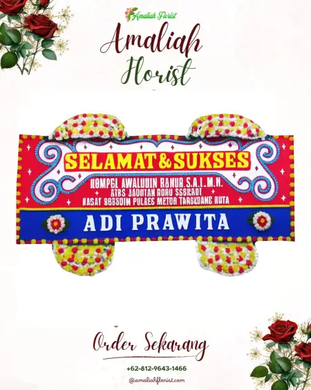 Papan Bunga Ucapan Selamat Pandak Bandung